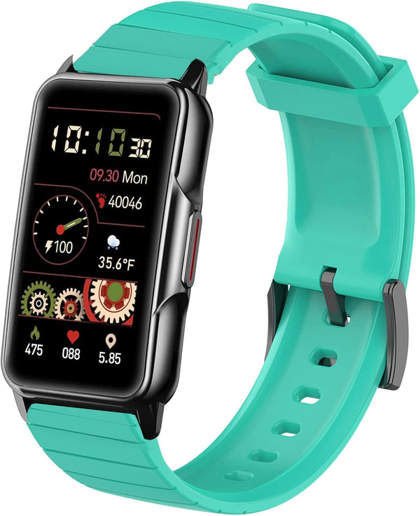 Mindrose Smart Watch Band, 18mm Silicone Sport Replacement Soft Wristbands for Mindrose H80 1.47 inch and Wontrum Y70