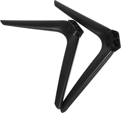 TOPPERFUN No-Drill Tv Stand Bracket for Flat Screen Tvs with 15mm Dual-Hole Plastic