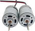 WEISUYUUS 12V 10000RPM Multifunctional High Speeded Motor for Toy Boats and Intelligent Car Small Gear Motor with High