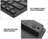 Heayzoki Wired Mini Japanese Keyboard, USB Interface, Desktop Mute Ultra-Thin 78 Key Computer Supplies, Black