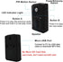PIR Motion Sensor Activated Sound Player Speaker with USB Cable, Download Your own MP3 Audio Files to Play Speech, Music or Sound Effects (Black)