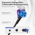 Jiunai USB C Headphone for Samsung S24, Wired Earbuds with USB C Plug, Magnetic Stereo Remote Control