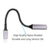 SinLoon PD 100W DC 7.4mm x 5.0mm Female Input to USB Type C Male Power Charging Cable, 100W DC7450 to Type C Cable