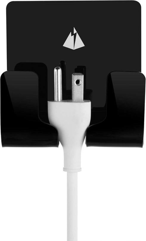 TXEsign Adhesive Wall Phone Holder Mount | Smartphone External Battery Wall Holder (Black)
