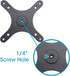 Kado Portable Monitor Stand Adapter Bracket Plate Tripod, Wall Mount Arm with 1/4" Screw Hole for Universal Tripod