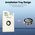 6.5" Camera Lens Protector for iphone Air, Individual Lens Protectors, Scratch-Resistant Ultra-Thin Tempered Glass