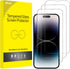 JETech Full Coverage Screen Protector for iPhone 14 Pro Max 6.7-Inch, 9H Tempered Glass Film, HD Clear, 3-Pack