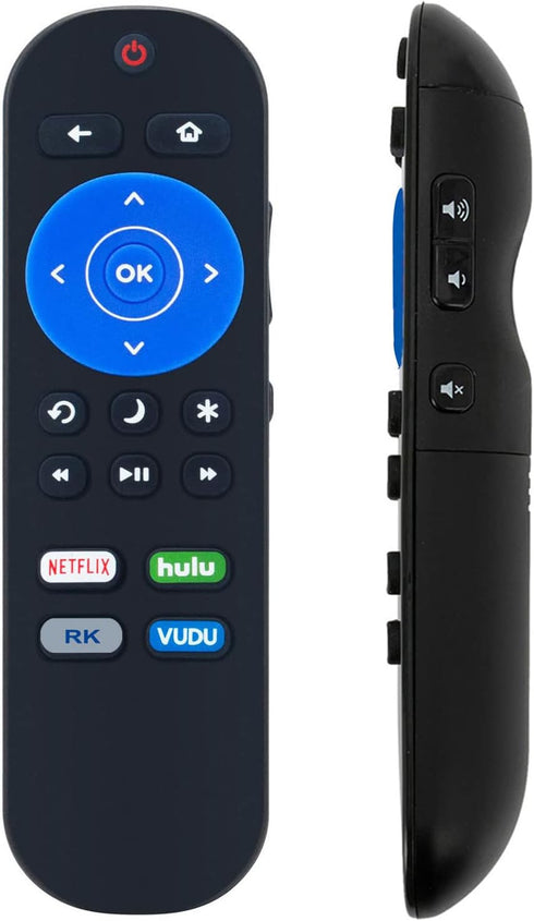 Replacement Remote Control for Onn Roku Smart TV Models 100012584, 1000125850, 100012585, and more