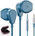 Wired Earphones for Samsung Galaxy A25 A15 A12 A13 A03s, Noise Canceling Earbuds with Microphone for Moto G Power