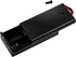 whiteeeen 2pcs AA Battery Box Case with Switch Cover, Black Plastic Cell Holder with Spring Clip and Wire Leads (2X
