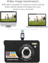 FHD 4K 56MP Compact Digital Camera with 20X Zoom, Autofocus, Waterproof for Photography Vlogging