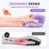 MEETION Bluetooth(5.2 3.0) 4 Left-Handed Mouse, Ergonomic Mouse Wireless Vertical Mouse, RGB Rechargeable Mice for +