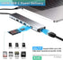 HRIOEKAX 8 1 4K RJ45 100W USB3.0 USB C Hub Multiport Adapter with Ethernet, Laptop Docking Station in Hub with HDMI PD