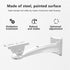 Mini Projector Wall Mount, Projector Hanger for CCTV Security Camera Housing Mounting Bracket (White)