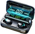 Wireless Earbuds with Large Charging Case, IPX5 Waterproof Hi-Fi Stereo Sound for Active Lifestyle
