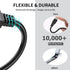 LDKCOK 60FT Active USB Extension Cable 2.0 Male to Female with A Extension Chipset Signal Booster - Active