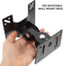 Uonlytech 360-degree 14-27 Inch Wall Mount Tv Bracket Rotatable Monitor Stand Metal Shaft for LCD Screens, Fixed Screen