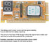 ASHATA 3 1 Debug Card, in Diagnostic Card,Support USB Laptop Supplies,Computer Accessories,Support Mini PCI,Mini