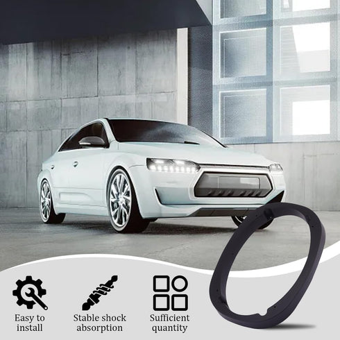 OLYCRAFT 4pcs Car Speaker Spacer Rings 6.9x9.6 Inch Universal Plastic Adapter Ring for Car Audio Speakers