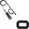 KIWIFOTOS Remote Shutter Release & Soft Eyecup Eyepiece for Sony A6000 A6100 A6300