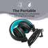 M3 Kids Headphones with Microphone, Lightweight Foldable Adjustable Stereo On-Ear Headphones with Tangle-Free Cord