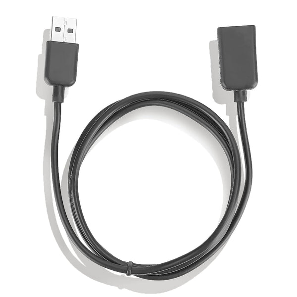 Cuifati 1 Meter Long Bracelet Watch Charger, Portable USB Charging Cable for Smart Bracelet, Black