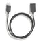 Cuifati 1 Meter Long Bracelet Watch Charger, Portable USB Charging Cable for Smart Bracelet, Black