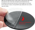 AYWFEY 4 Pack 95mm 3.74 Inch Black Adhesive Dashboard Pad Mounting Disk, Mounting Disk for Suction Cup, Dash Mount Pad