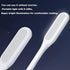 Mini USB Light, Portable Book Reading Lamp with 6 LEDs, USB Powered Flexible Night Light - 2 Pack (White)