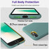 OTOFLY Ultra Slim Fit Liquid Silicone Case for iPhone SE 3rd/2nd Gen, iPhone 8/7, Shockproof, Pine Green