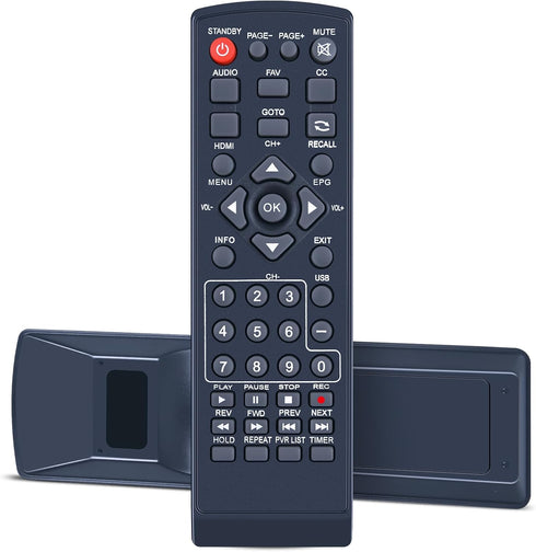 RYQIF Replacement Remote Control fits GPX Digital TV Tuner and Recorder TVTR149B