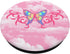 Tribal Tattoo Butterfly Pink 90's Soft Girl PopSockets PopGrip: Swappable Grip for Phones & Tablets