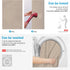 LYLYCTY 8X10 Beige Backdrop for Photoshoot, Professional Photo Backdrop Background Curtain for Product Photography
