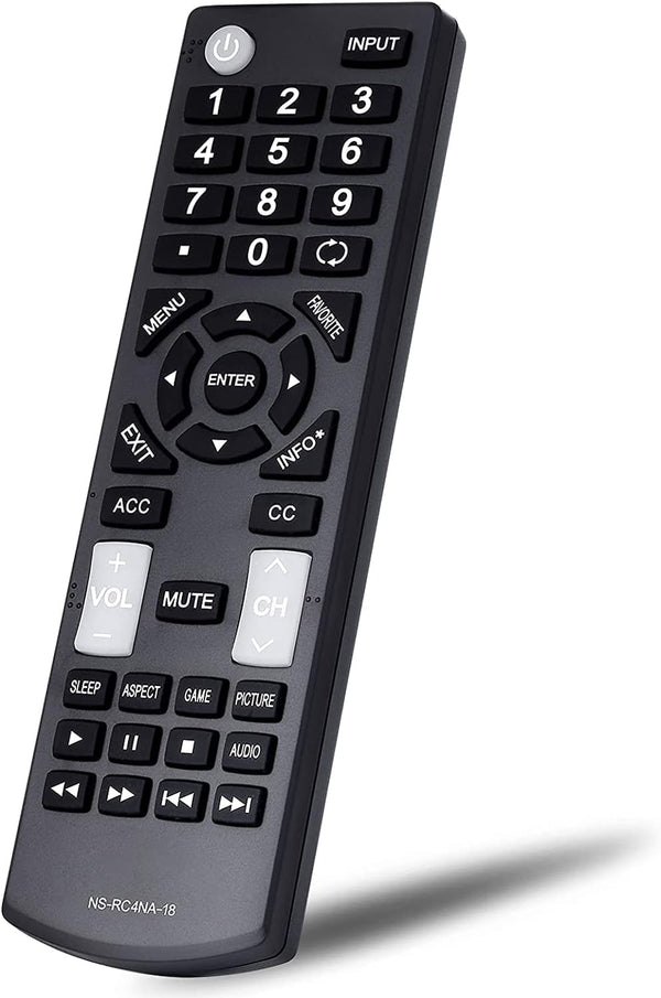 Universal Insignia TV Remote Control for LED LCD HDTV TVs