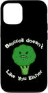Scary Angry Broccoli Broccoli Doesn't Like You Either - Angry Broccoli Vegan Keto Case for
