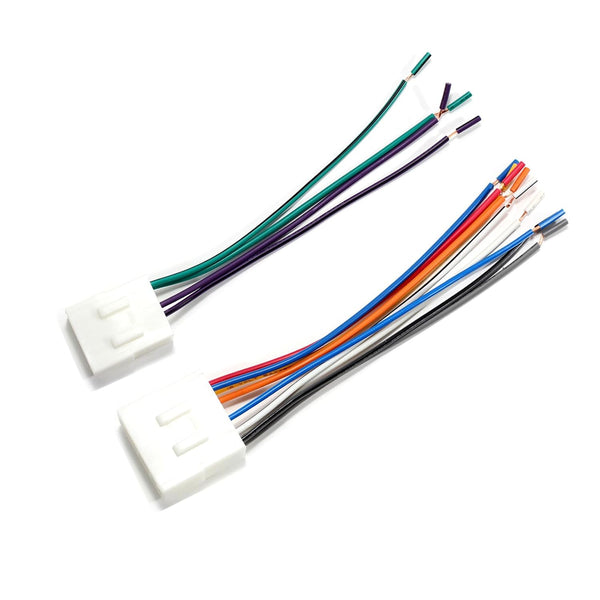 MUEYTE 70-7901 Car Stereo Radio Wiring Harness Wire Power Adapter Plug for 1990-2002