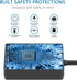 SHNITPWR 48W Universal Power Supply: Adjustable 9V 12V 15V 17V 19V 20V 24V AC/DC Adapter with 5.5x2.5mm Tip, 100V-240V