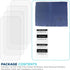 Tech Armor HD Clear Screen Protector for iPhone 15 Pro 6.1" - Premium Quality, Easy Install, 4 Pack, Ultimate Display