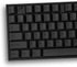 PBT Keycaps 60 Percent - Black 142 Keys Keycap Set Cherry Profile DYE-Sub for 60/61/65/68/75/98 Mechanical Keyboards