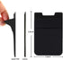 2Pack Adhesive Phone Pocket, Cell Phone Stick On Card Wallet Sleeve for Credit Cards/ID Card Holder with Sticker for