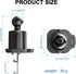 1Pc Black Universal Air Vent Clip for Car Mount Cellphone Holder, Joint Dia-17mm for Most Bracket Air Vent Clips