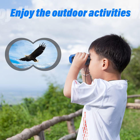 Perfect Binoculars for Kids, VNVDFLM Compact Waterproof Binoculars for Outdoor Telescope Toys