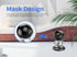 Robot Security Camera WiFi IP Camera, 3MP Surveillance Camera with Night Vision, Motion Detection, 2-Way Talk