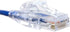 E08-010BL-SLIM 10' Ultra Slim Cat6 Utp RJ45 Patch Cable in Blue