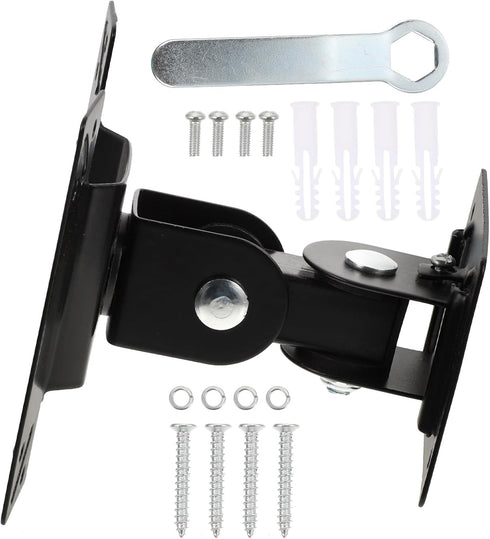 MOLUCKFU Wall Mount Tv Stand with 360-degree Rotatable Metal Shaft for 14-27 Inch
