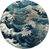 Wave Water Pattern Graphic PopSockets Standard PopGrip