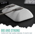 Smartish Magnetic Cord Holder, Bigger Cable Wrangler Organizer with Magnet Clips for Charger Management, Snow Day White