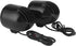 Motorcycle Speaker, 12V Audio Music Amplifier High Power Loudspeaker with Light Effect