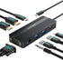 ACASIS USB C Docking Station Dual Monitors,8-in-1 Laptop Docking Station with Dual Monitor