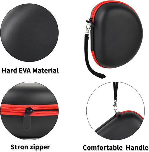 Headphone Case for TOZO HT2/Picun P26/Beats Studio Pro/Solo3/Studio3 On-Ear Headphones, Extra Large Foldable Bluetooth